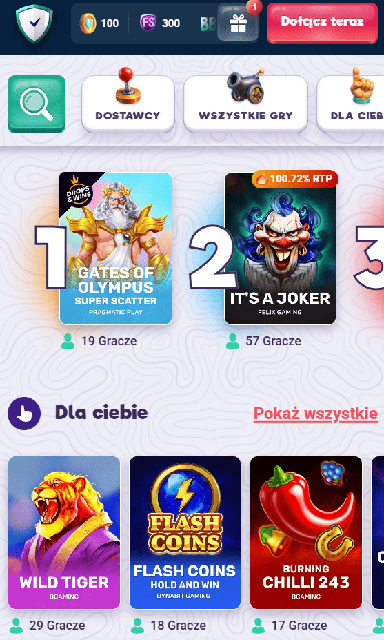 Oferta gier Safecasino Polska od klasyków po nowości