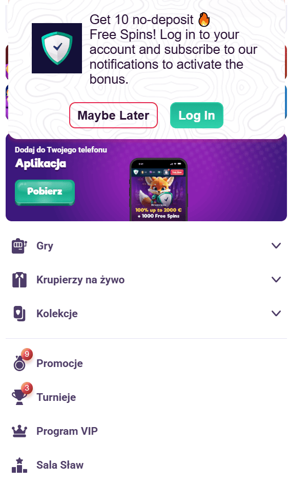 Wersja mobilna Safecasino Polska Graj gdziekolwiek jesteś